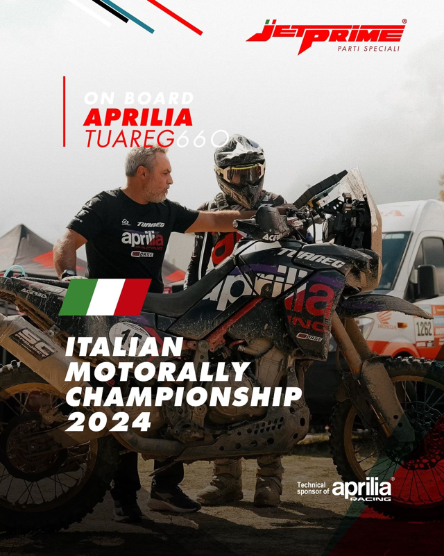 Aprilia Vince il Campionato Italiano Moto Rally 2024